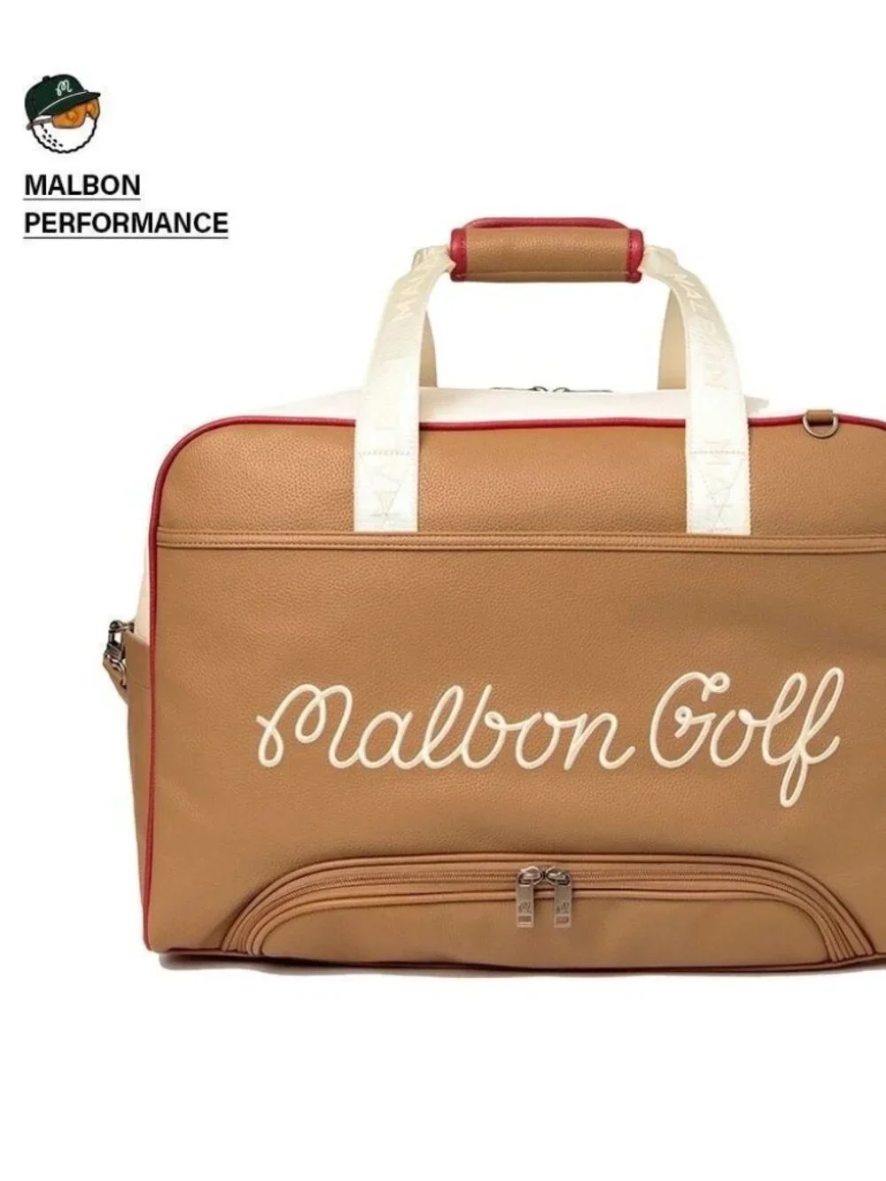 Malbon Stylish Waterproof Golf Gear Bag  Large Capacity Unisex Carry Bag